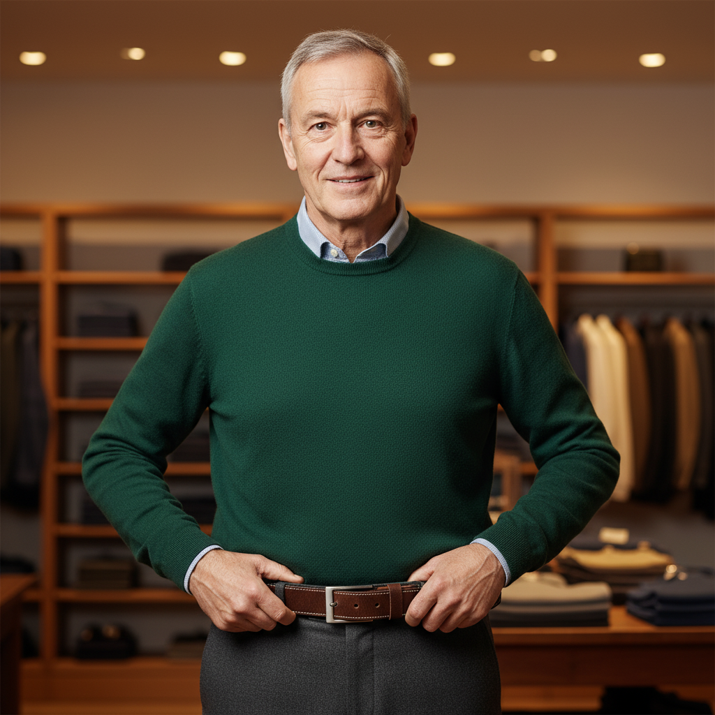 Aris kožený opasek