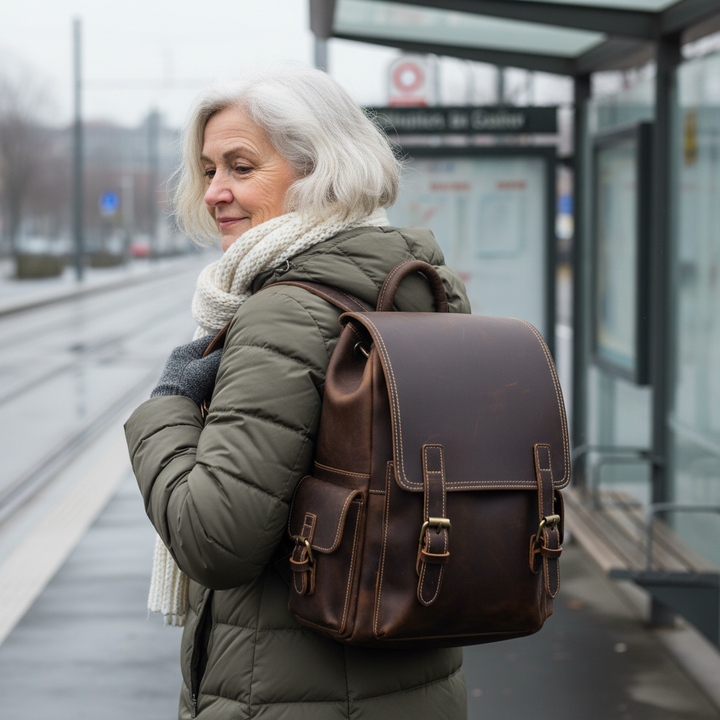 Marcus kožený batoh