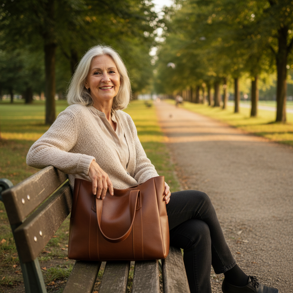 Noga elegantní kabelka