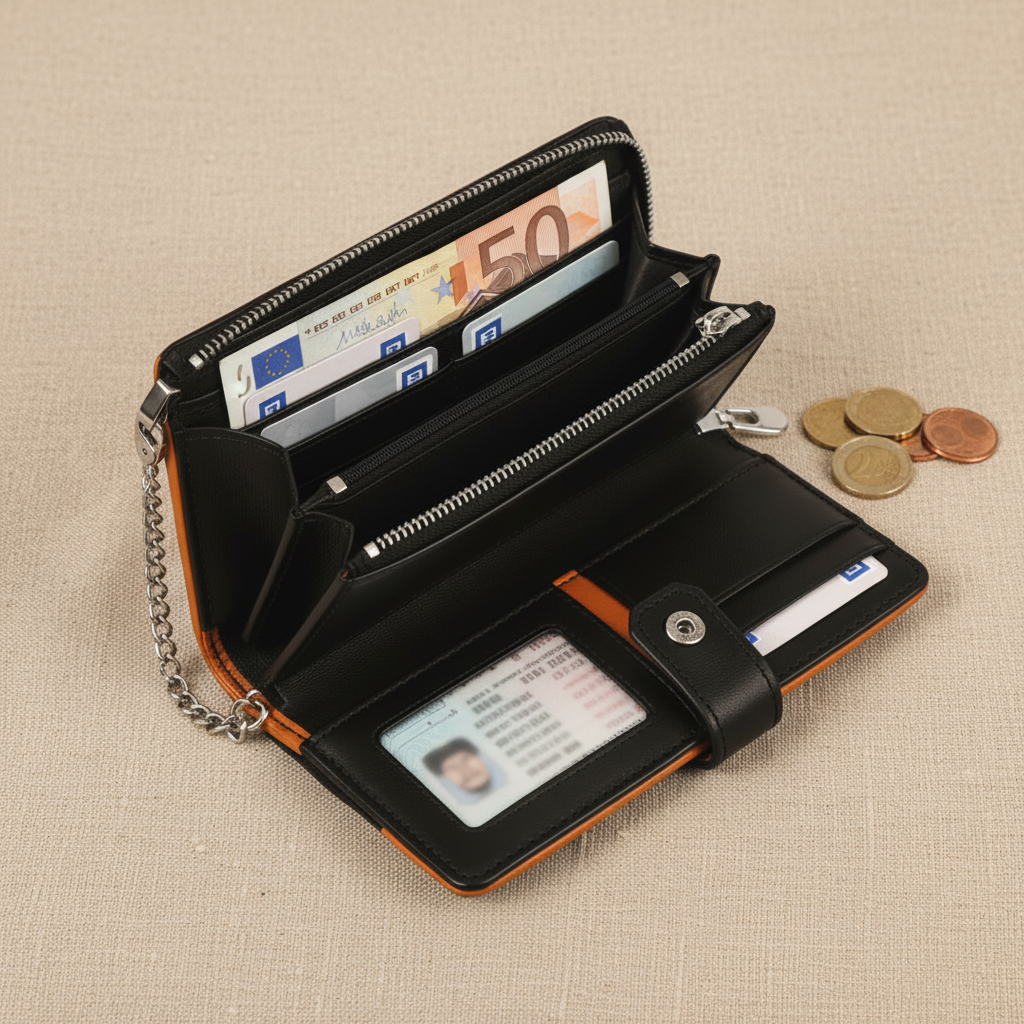 Roque kožená peněženka