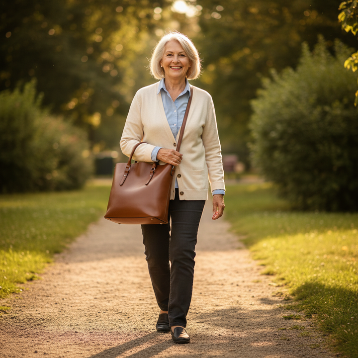 Elizabethina vintage ramenní taška