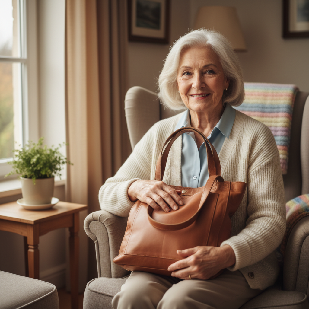 Laura elegantní ramenní kabelka