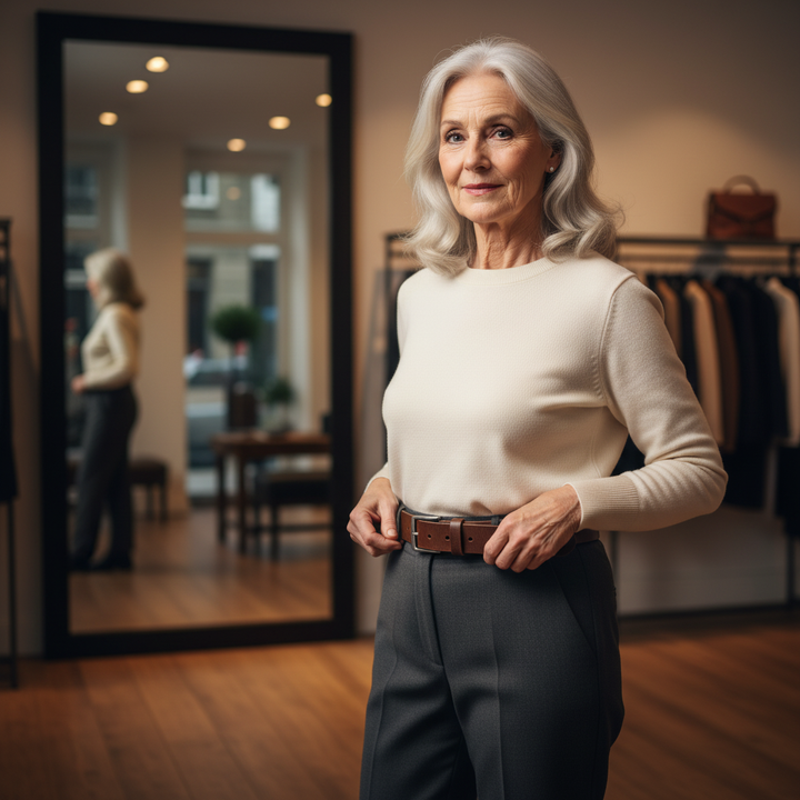 Aris kožený opasek