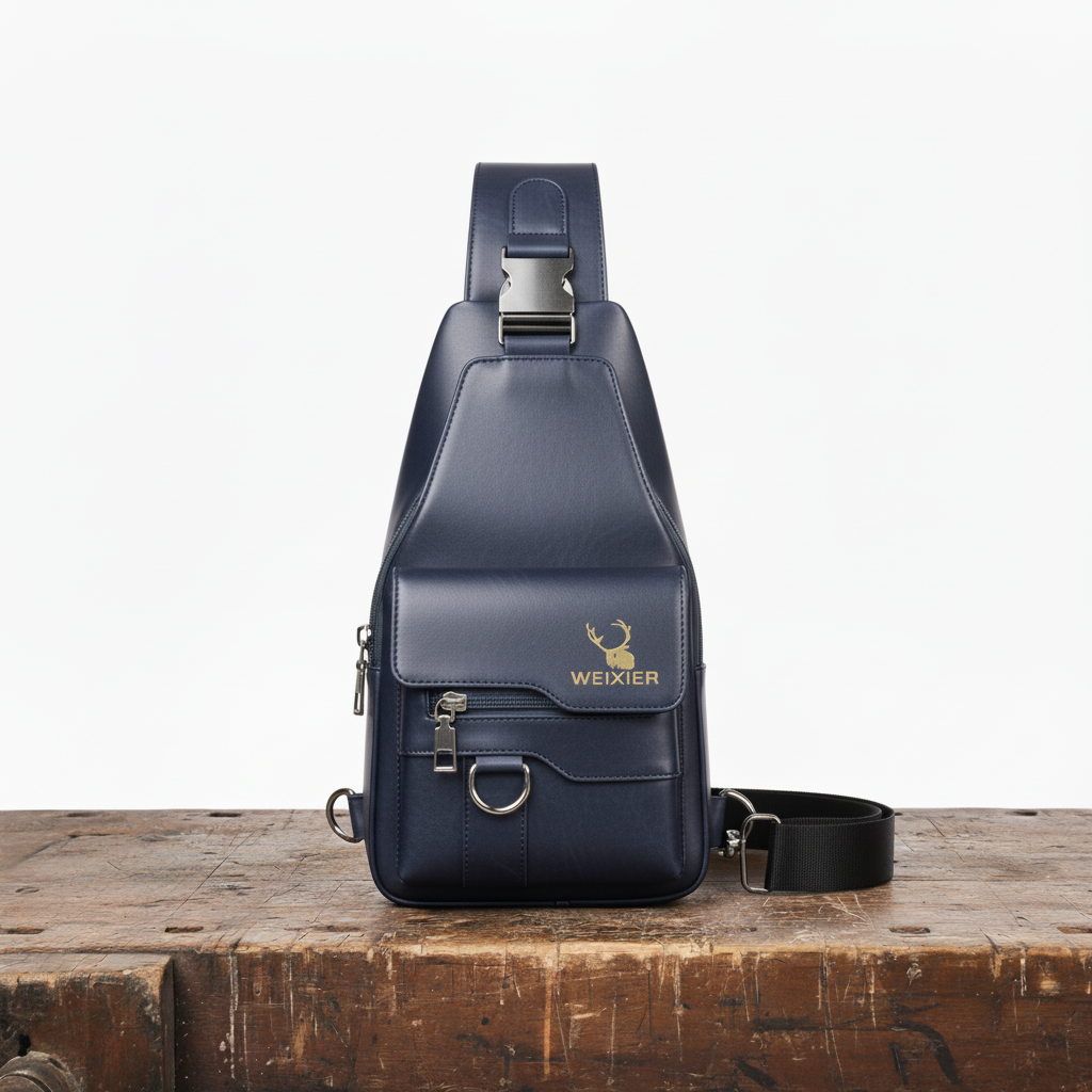 Noah kožená kapsa na hrudi