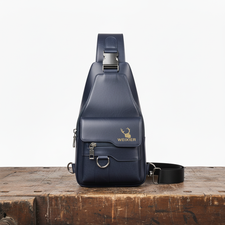 Noah kožená kapsa na hrudi