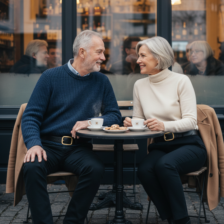 Jonathan Klasický kožený opasek