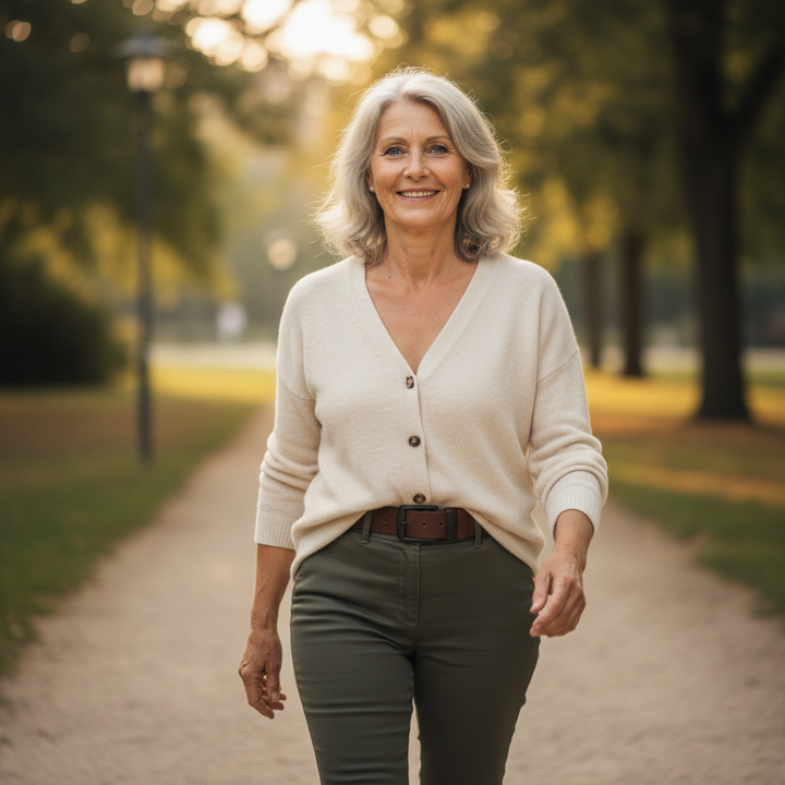 Milan kožený pásek