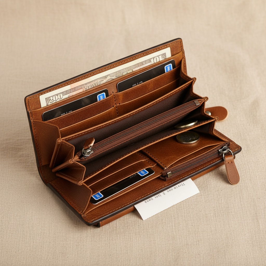 Jonas peněženka se třemi sklady