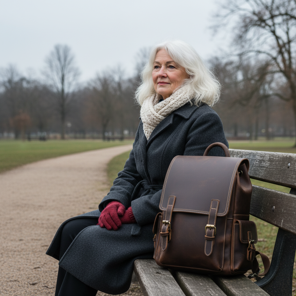 Marcus kožený batoh