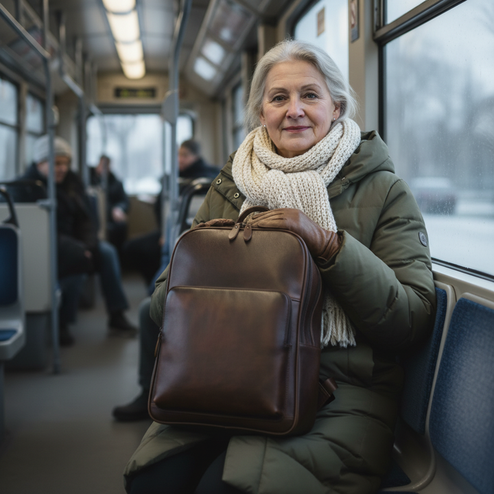 Bennett kožený batoh