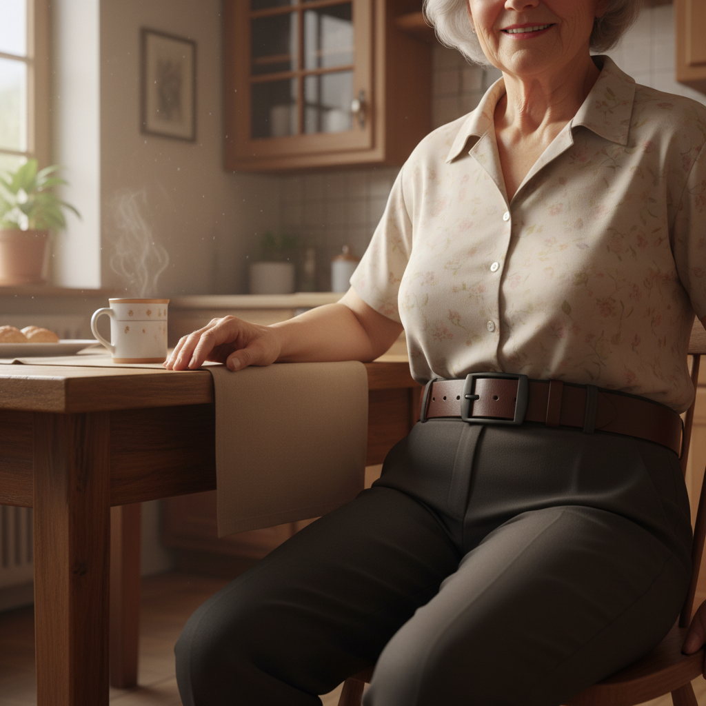 Milan kožený pásek