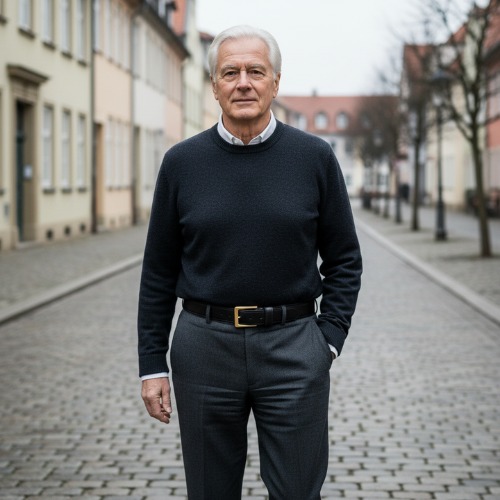 Jonathan Klasický kožený opasek