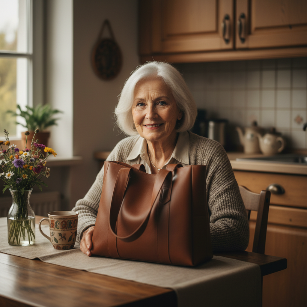 Noga elegantní kabelka