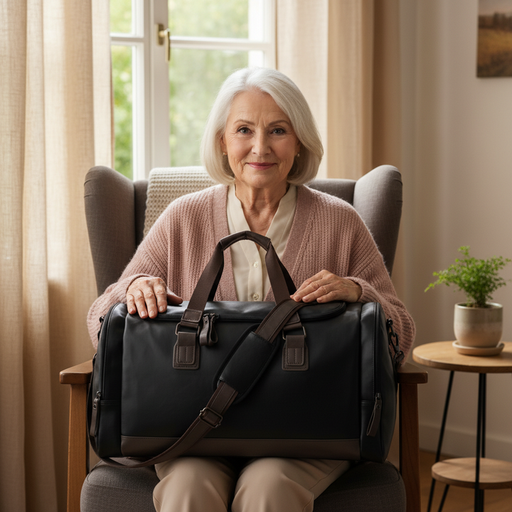 Oscar kožená cestovní taška