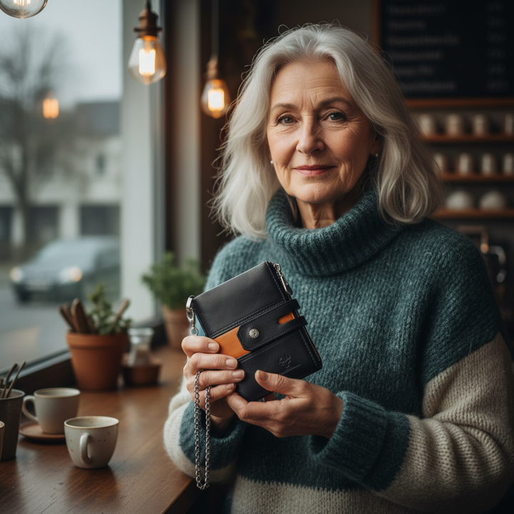 Roque kožená peněženka