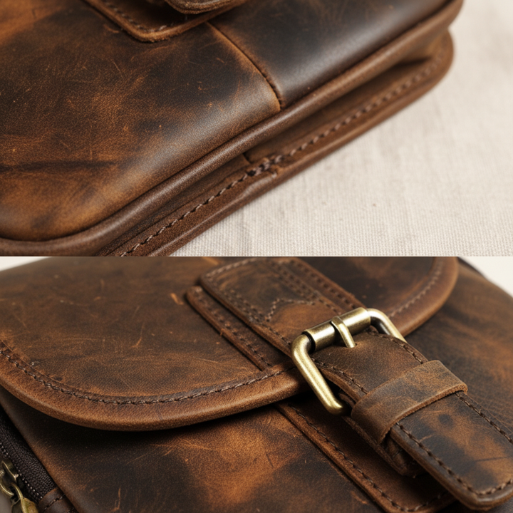 Nolan kožená taška přes rameno