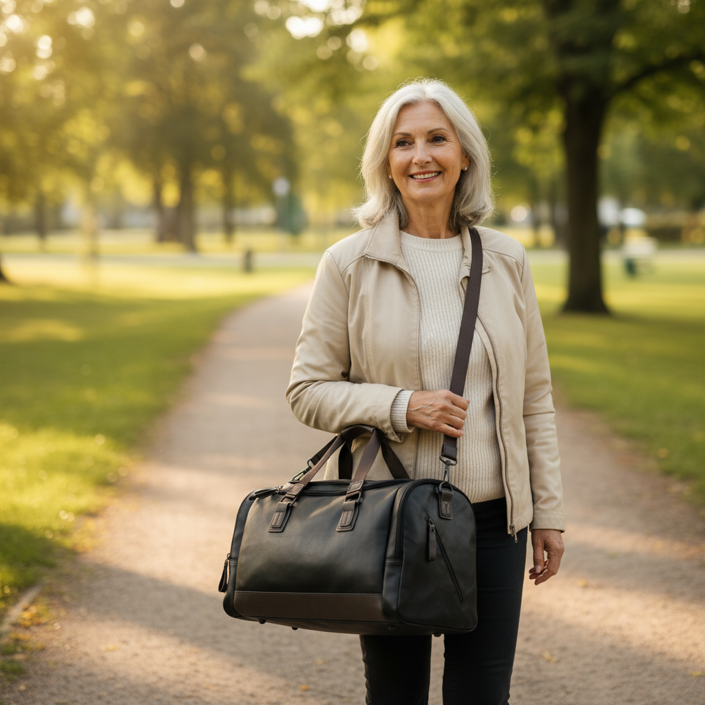 Oscar kožená cestovní taška