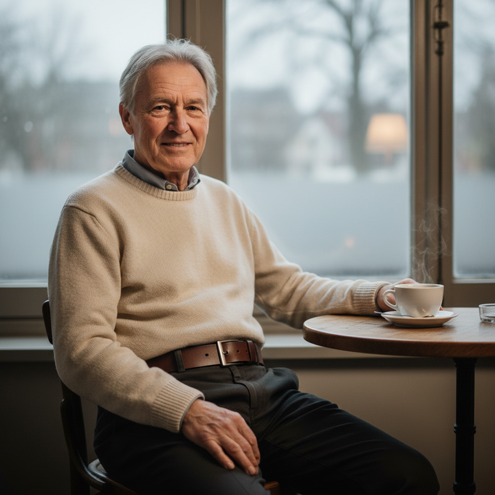 Aris kožený opasek