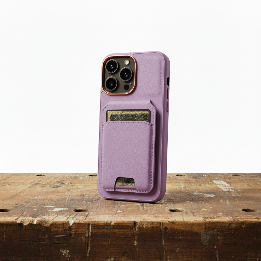 Adrian kryt na telefon s koženým vzhledem