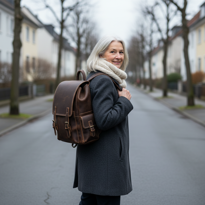 Marcus kožený batoh