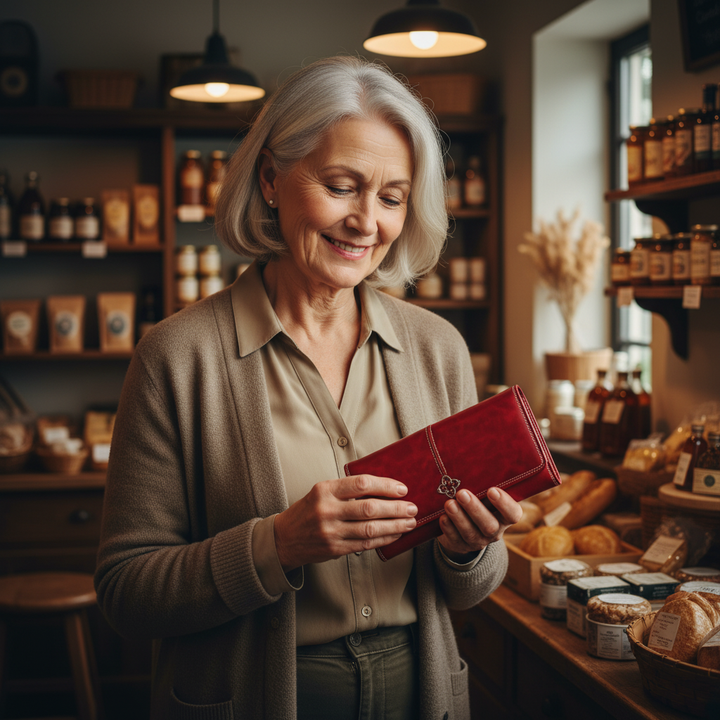 Eva dvoustranná peněženka