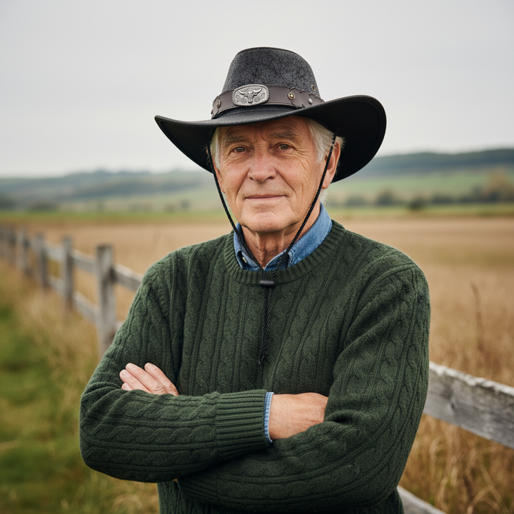 Patrik kovbojský klobouk