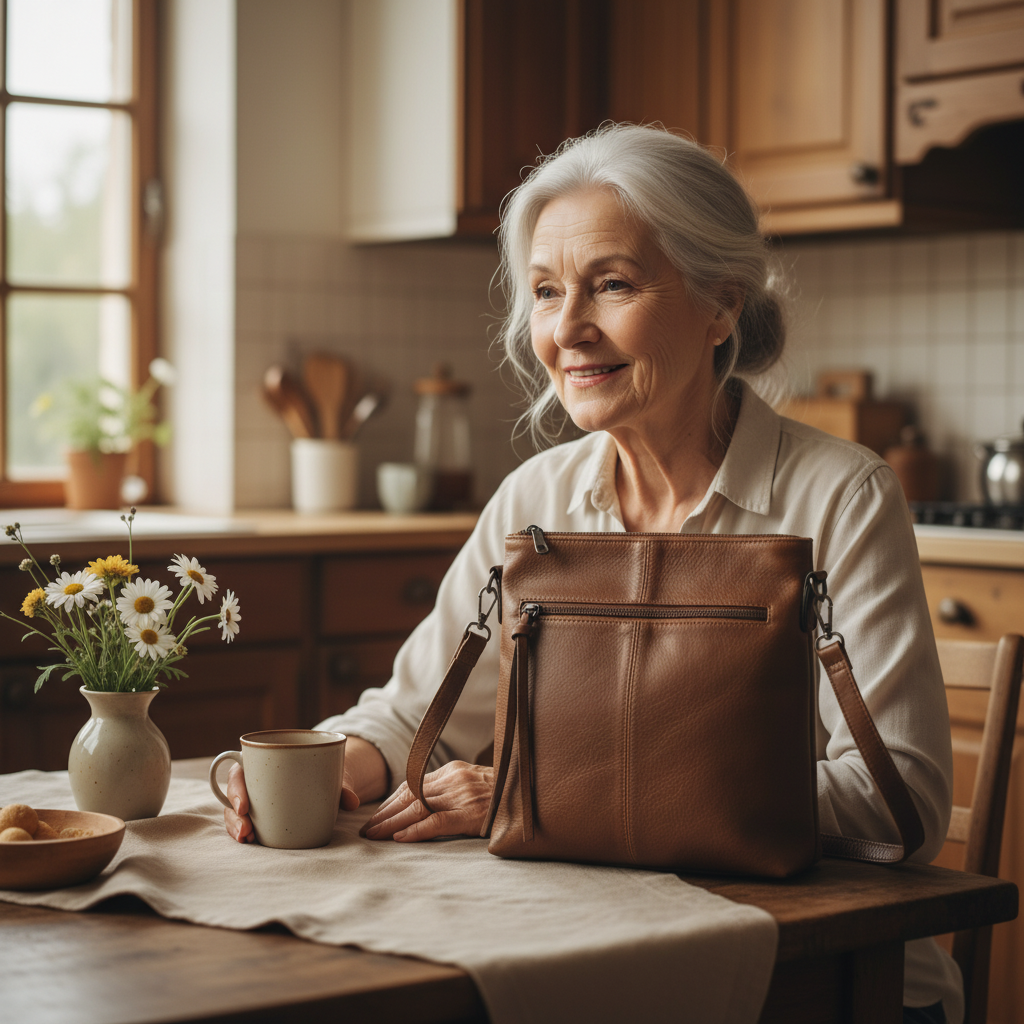 Lena retro boční taška