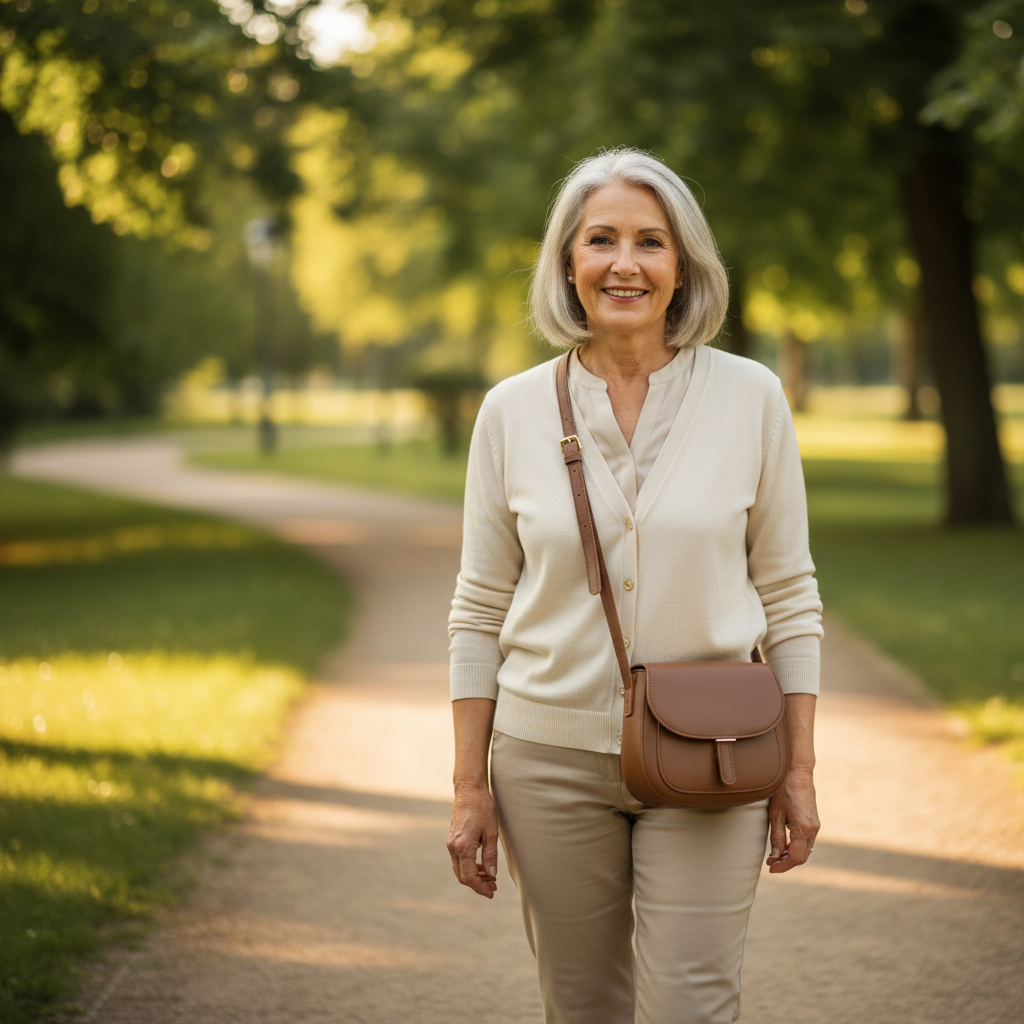 Amalia retro boční kabelka