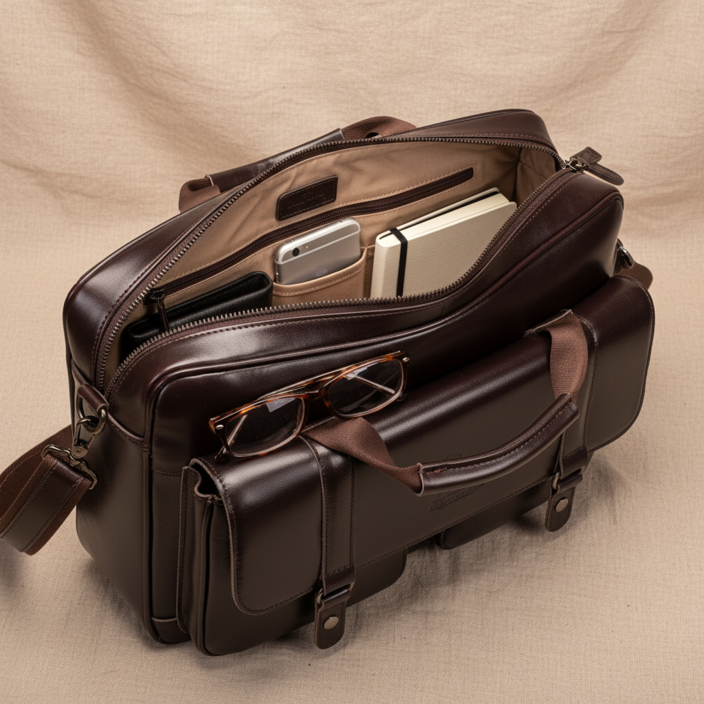 Sterling kožená aktovka