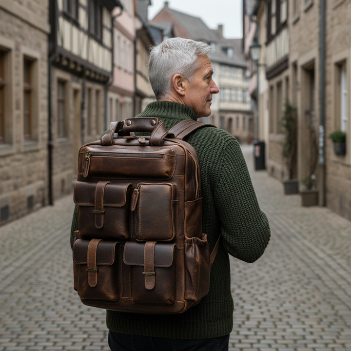 Ruben kožený batoh