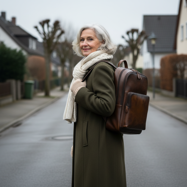 Bennett kožený batoh