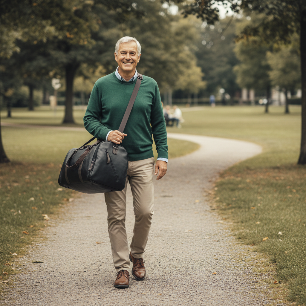 Oscar kožená cestovní taška